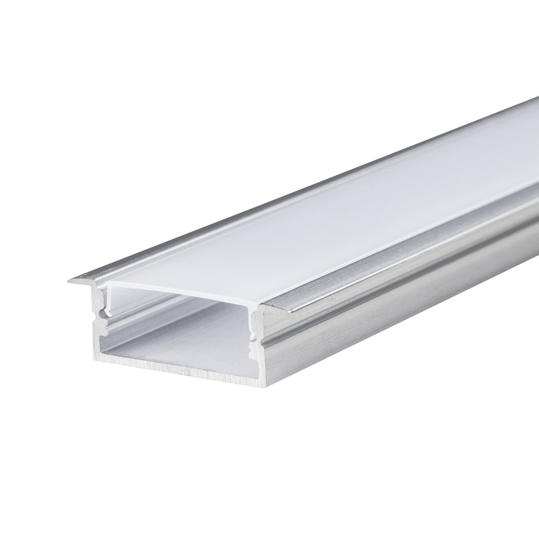 419210 Профиль PROFILED с прямоугольн. рассеив-м д/светодиод. лент, 1шт=2м в строительном магазине