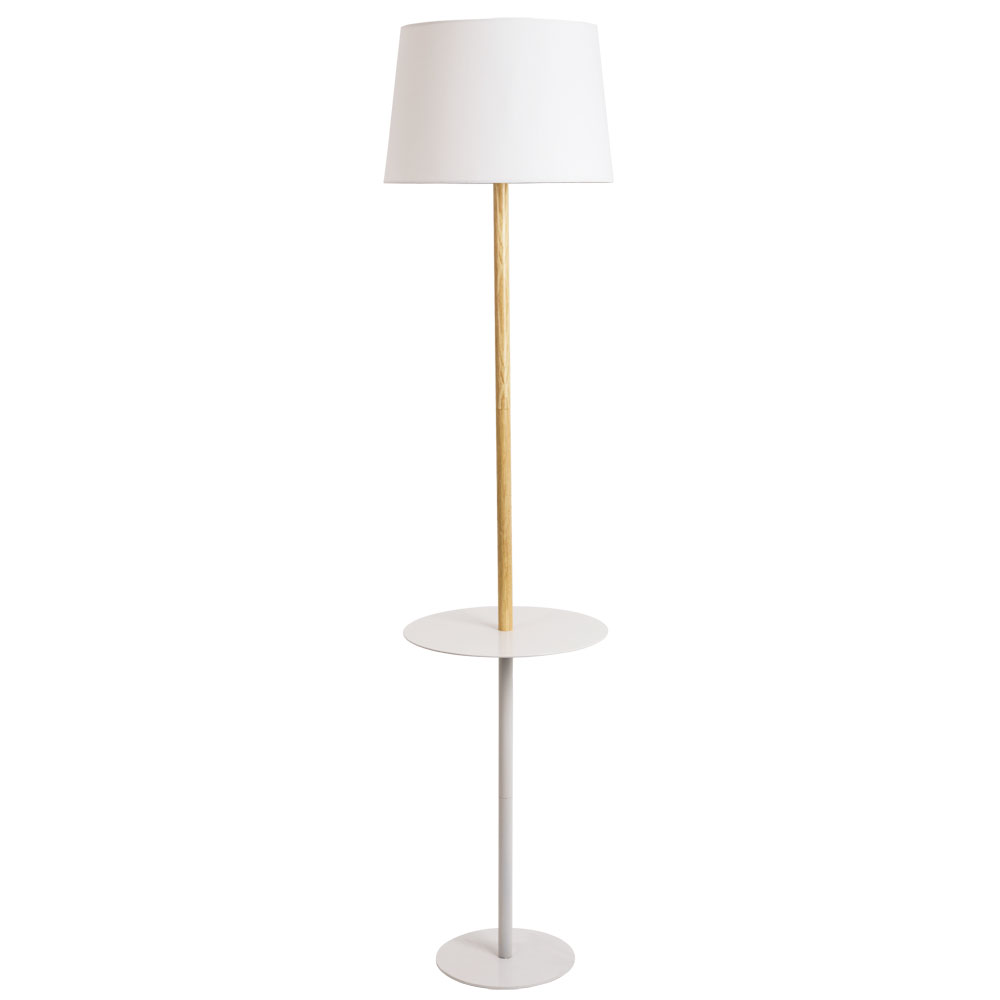 Торшер Arte Lamp CONNOR A2102PN-1WH в строительном магазине