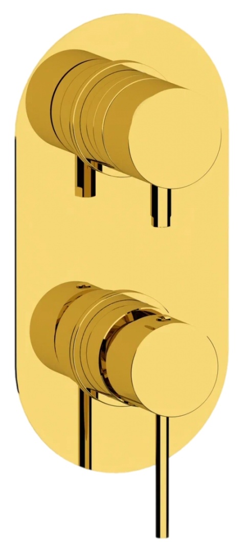 Смеситель для душа Remer X Style X92KBDO, золото глянцевое в строительном магазине