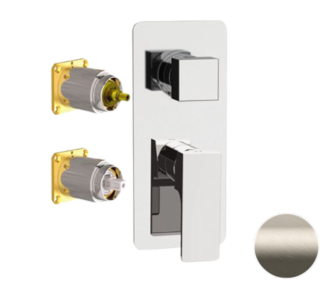 Смеситель для душа Remer Absolute AU92KBXV, сталь в строительном магазине