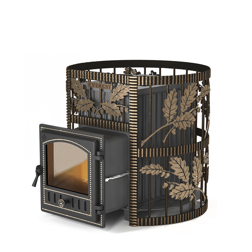 Печь для бани Эверест Ковка 24 (280) в строительном магазине