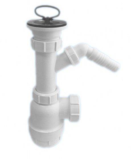 Сифон бутылочный с отводом (1 1/4'x32мм) McAlpine MRW240WM в строительном магазине