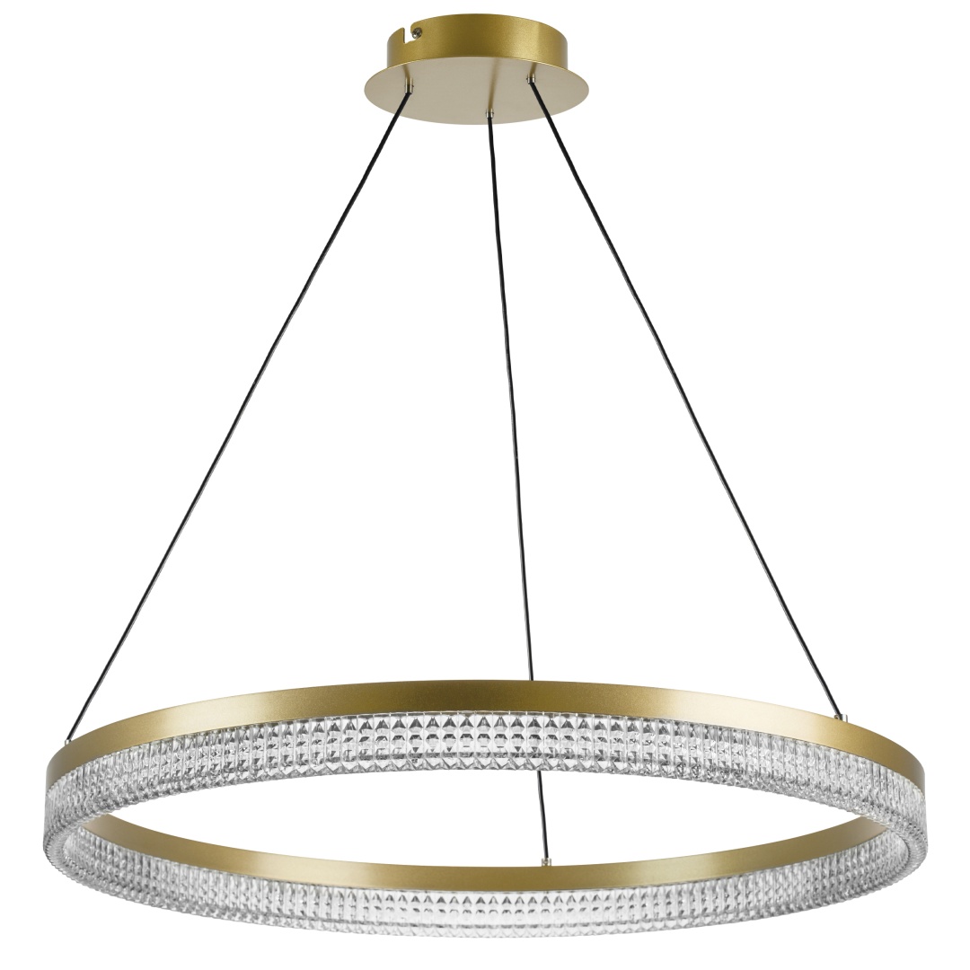 736161 Люстра ROTONDA 38W LED 2106LM 180G ЛАТУНЬ 3000K в строительном магазине