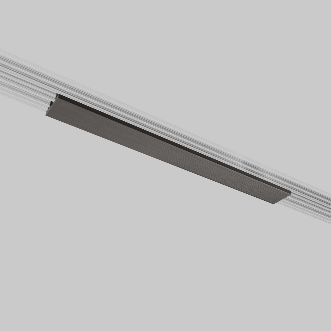 Titan Line Декоративная накладка для шинопровода 20см титан 85232/00 в строительном магазине