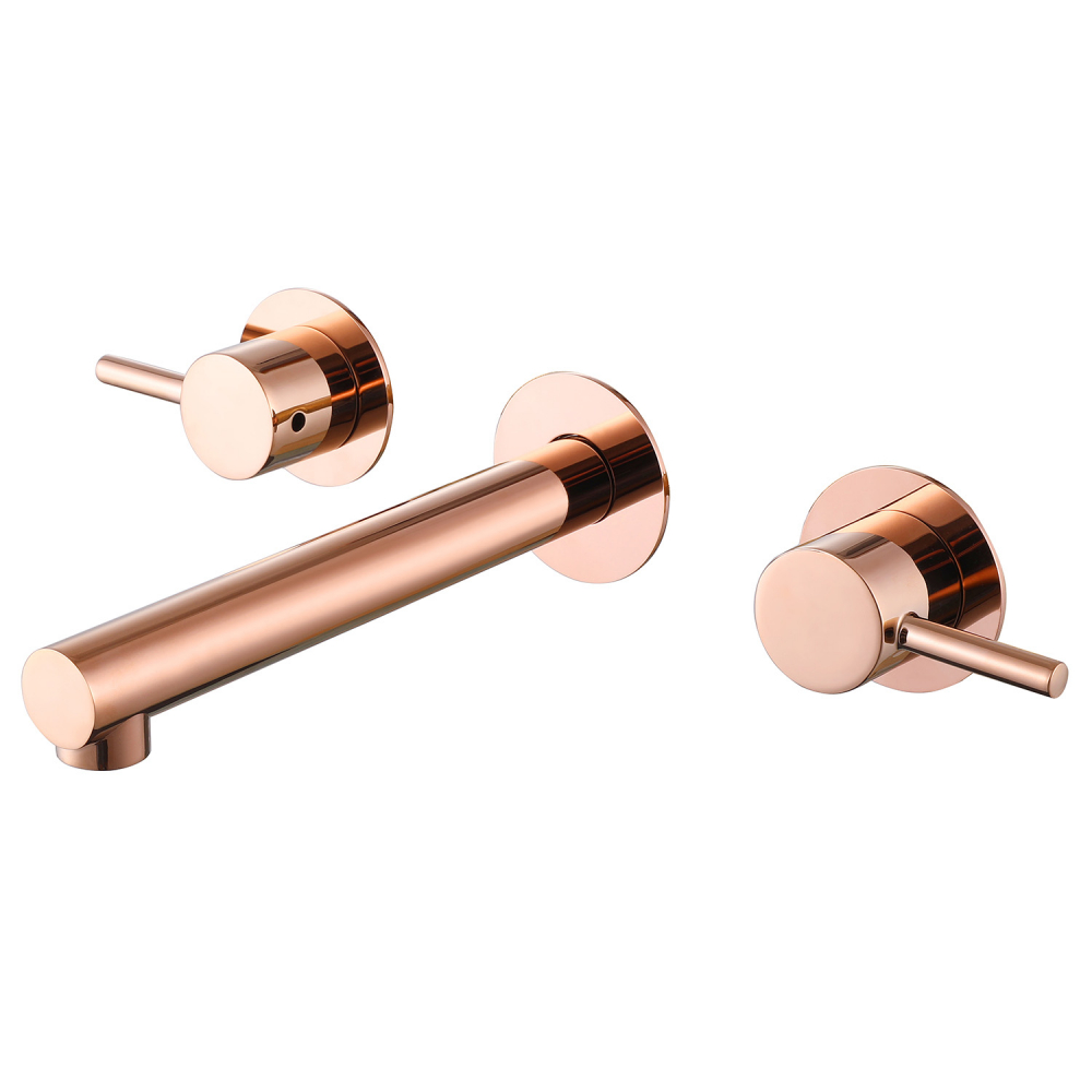 Смеситель ABBER Emotion AF88121RG скрытого монтажа для раковины, розовое золото в строительном магазине