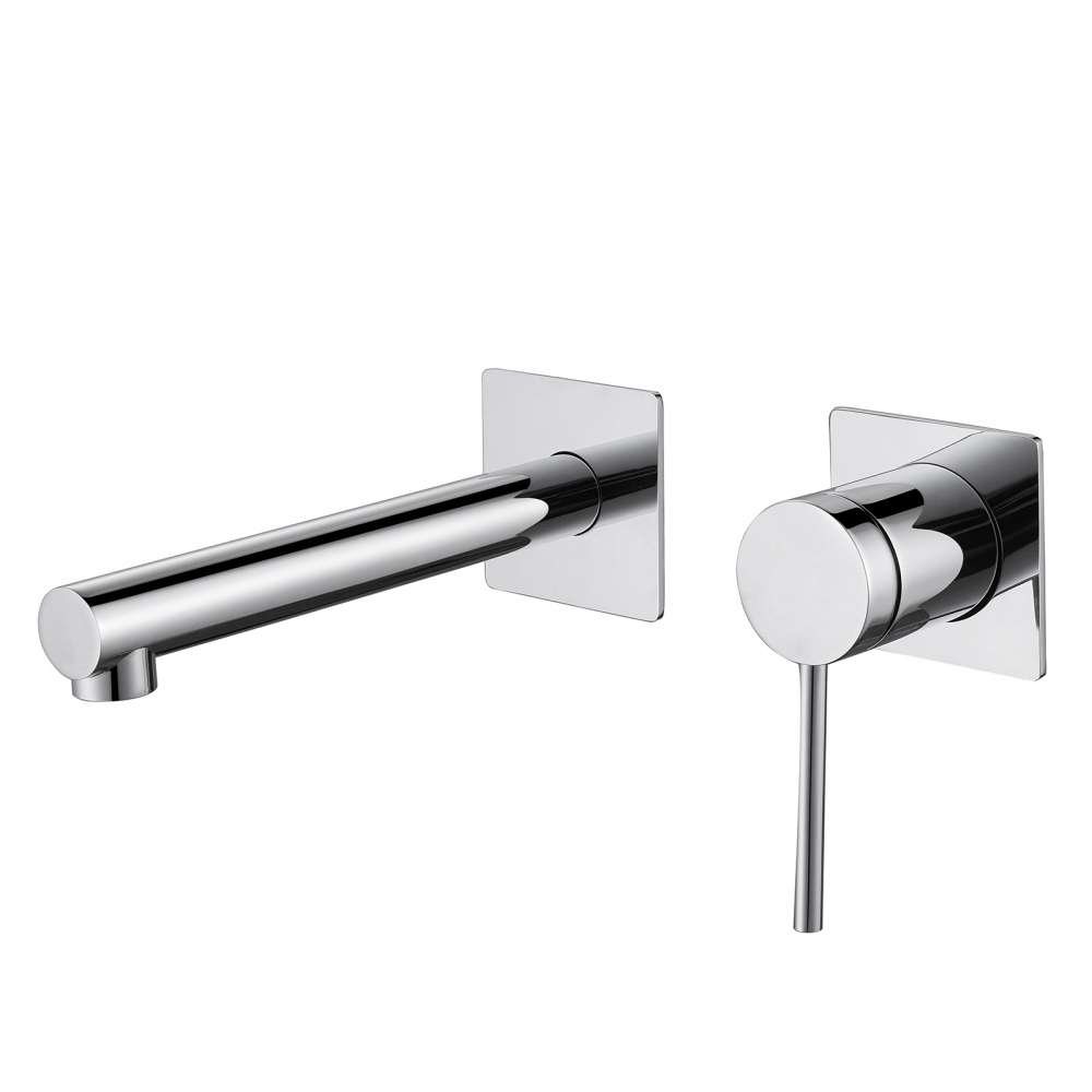 Смеситель ABBER Emotion AF8812 для раковины скрытого монтажа, хром в строительном магазине