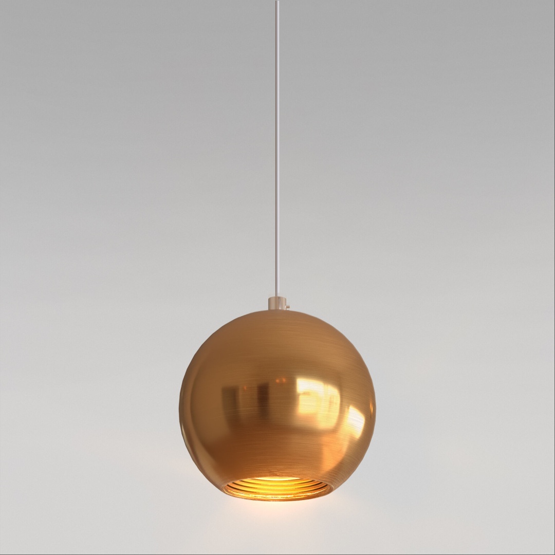 Подвесной светодиодный светильник 50215/1 LED бронза в строительном магазине