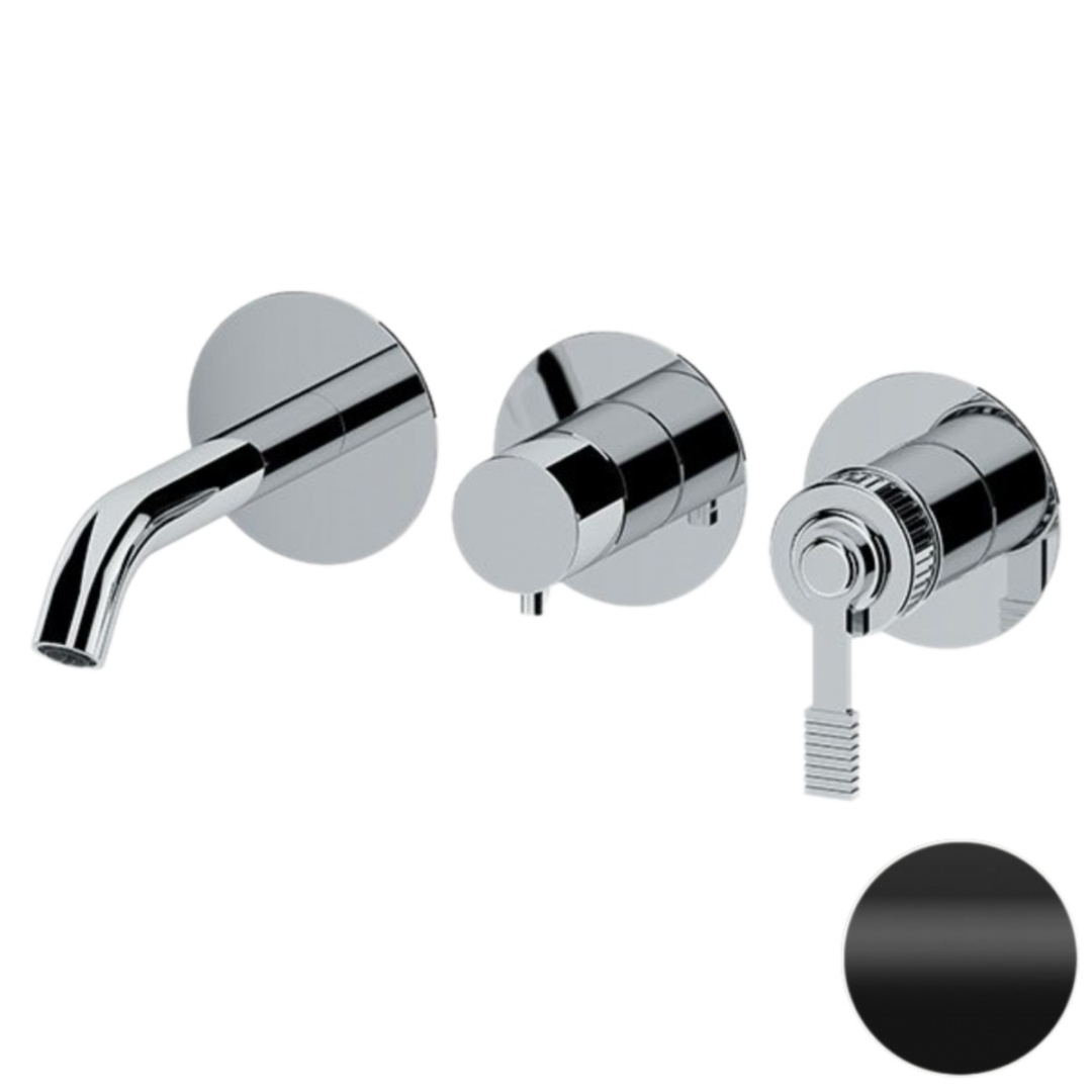 Смеситель для ванны Remer Atelier AL54D2PNO, черный матовый в строительном магазине