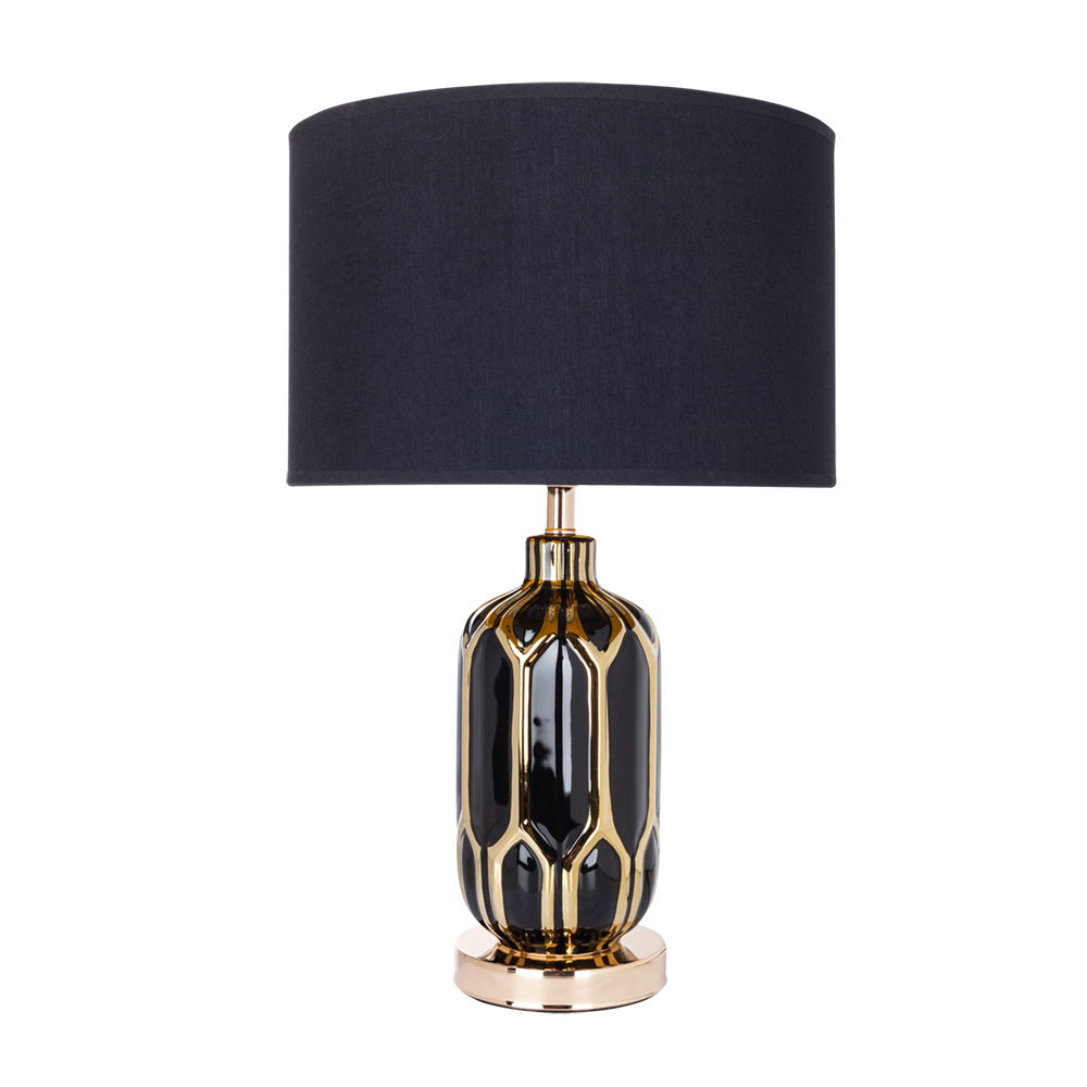 Декоративная настольная лампа Arte Lamp REVATI A4016LT-1BK в строительном магазине