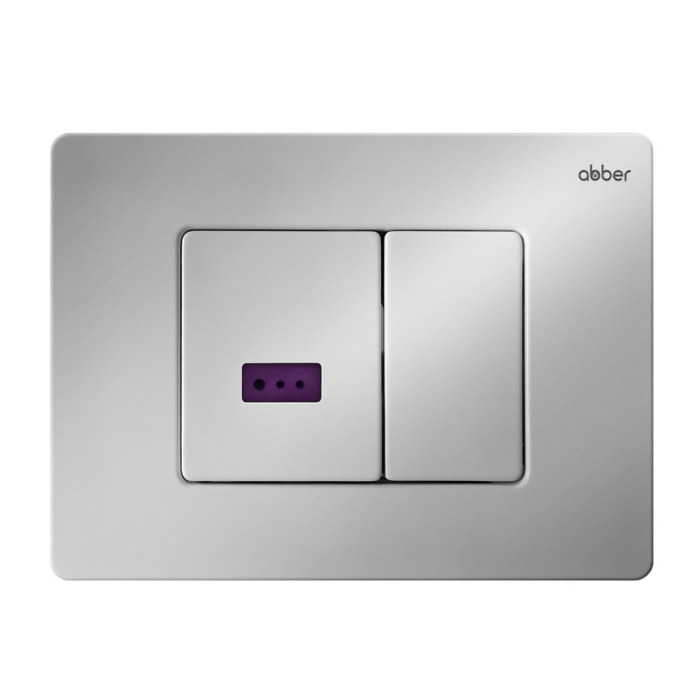 Кнопка смыва сенсорная ABBER AC0122S хром глянцевый в строительном магазине