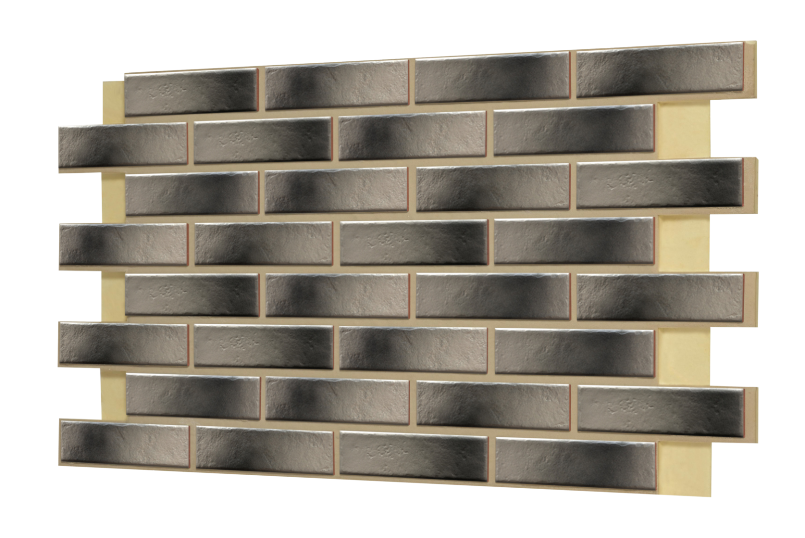 Термопанель ППУ Cerrad Old Castle Grey 102,8 x 61,6