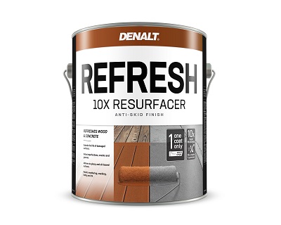 Краска для деревянных и бетонных поверхностей DENALT REFRESH RESURFACER Противоскользящая реставрационная матовая 3,8л в строительном магазине