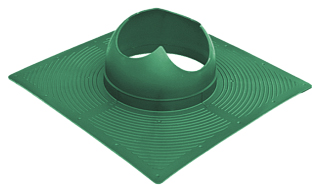 Krovent Base-VT основание вентиляционной трубы под ГЧ зеленый (RAL 6005)