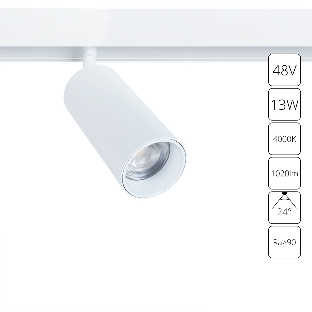 Магнитный трековый светильник Arte Lamp LINEA A4631PL-1WH в строительном магазине