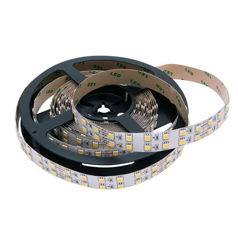 Светодиодная лента 28.8Вт двухрядная 24V LUX в строительном магазине