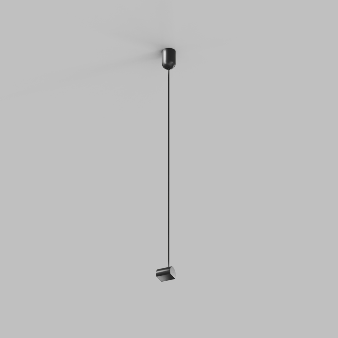 TR5537-BK Подвес для штанги серия Rod H200-1200мм, IP20, черный, сталь в строительном магазине