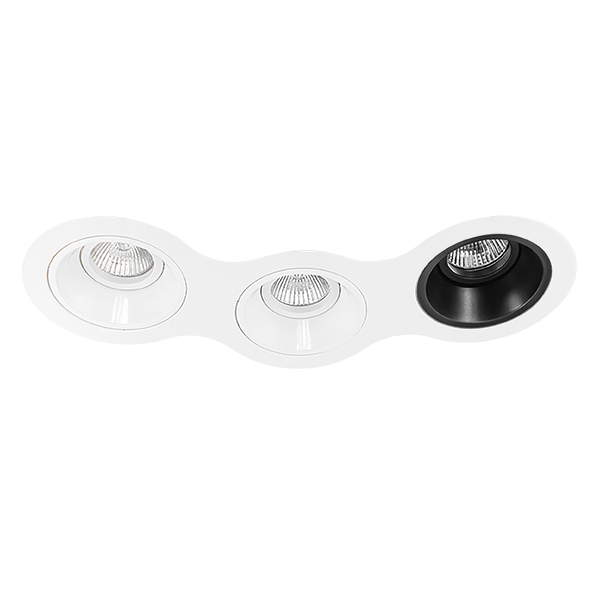 D696060607 Светильник DOMINO ROUND МR16 (214696+214606+214606+214607) в строительном магазине