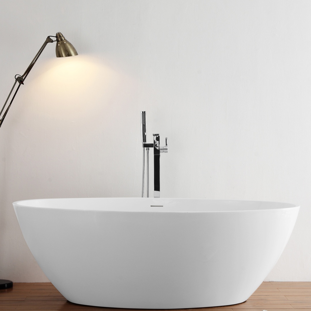 Акриловая ванна ABBER AB9249-1.7 белая в строительном магазине