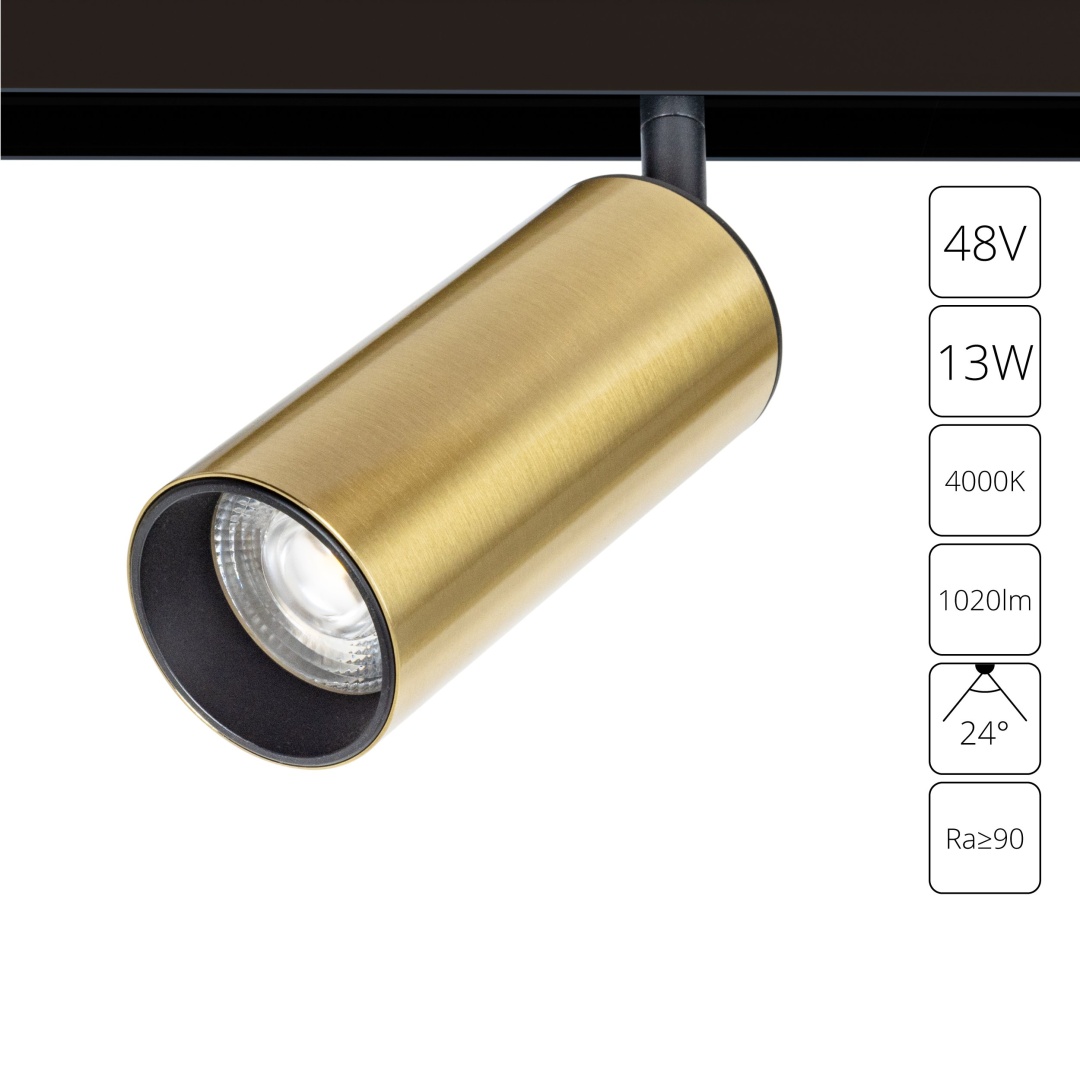 Магнитный трековый светильник Arte Lamp LINEA A4661PL-1AB в строительном магазине