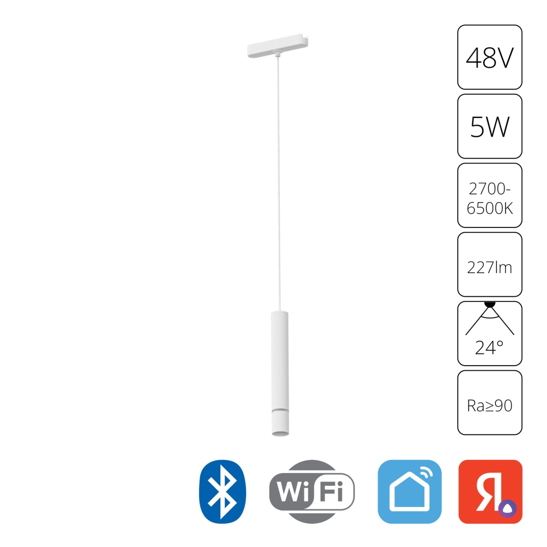 Магнитный трековый светильник Arte Lamp RAPID SMART A2959PL-1WH в строительном магазине