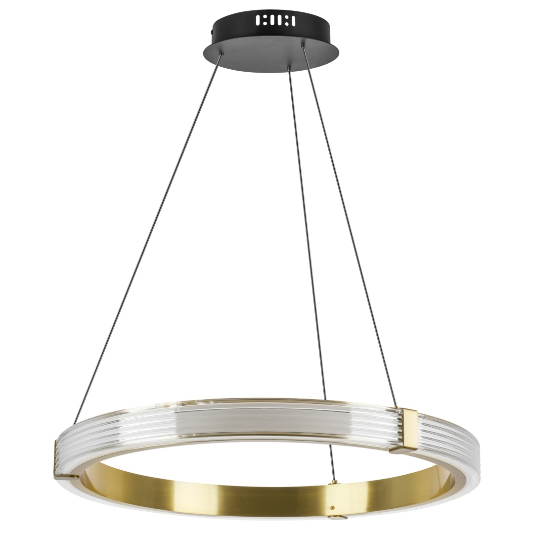 736261 Люстра ROTONDA 30W LED 1474LM 360G ЛАТУНЬ 3000K в строительном магазине
