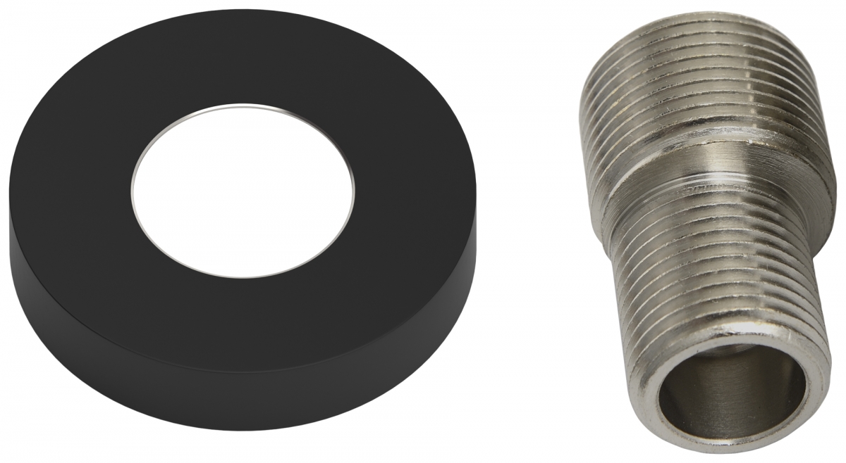 Отражатель Сунержа TUBE с эксцентриком (Матовый чёрный) в строительном магазине