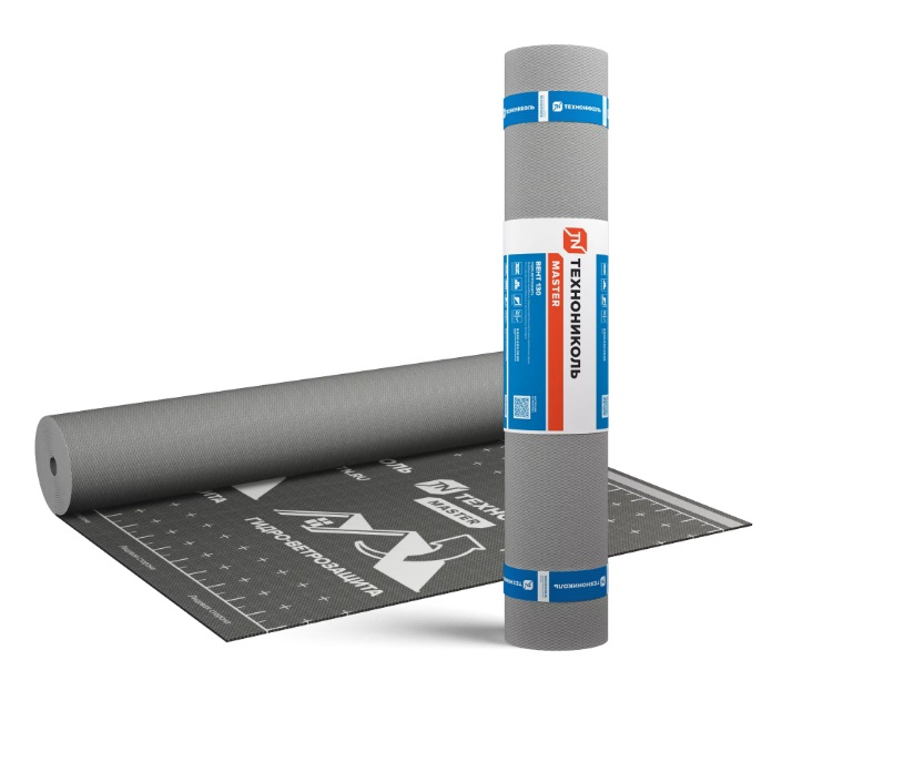 Гидро-ветрозащитная диффузионная мембрана ТехноНИКОЛЬ МАСТЕР Вент 130 (75м2)