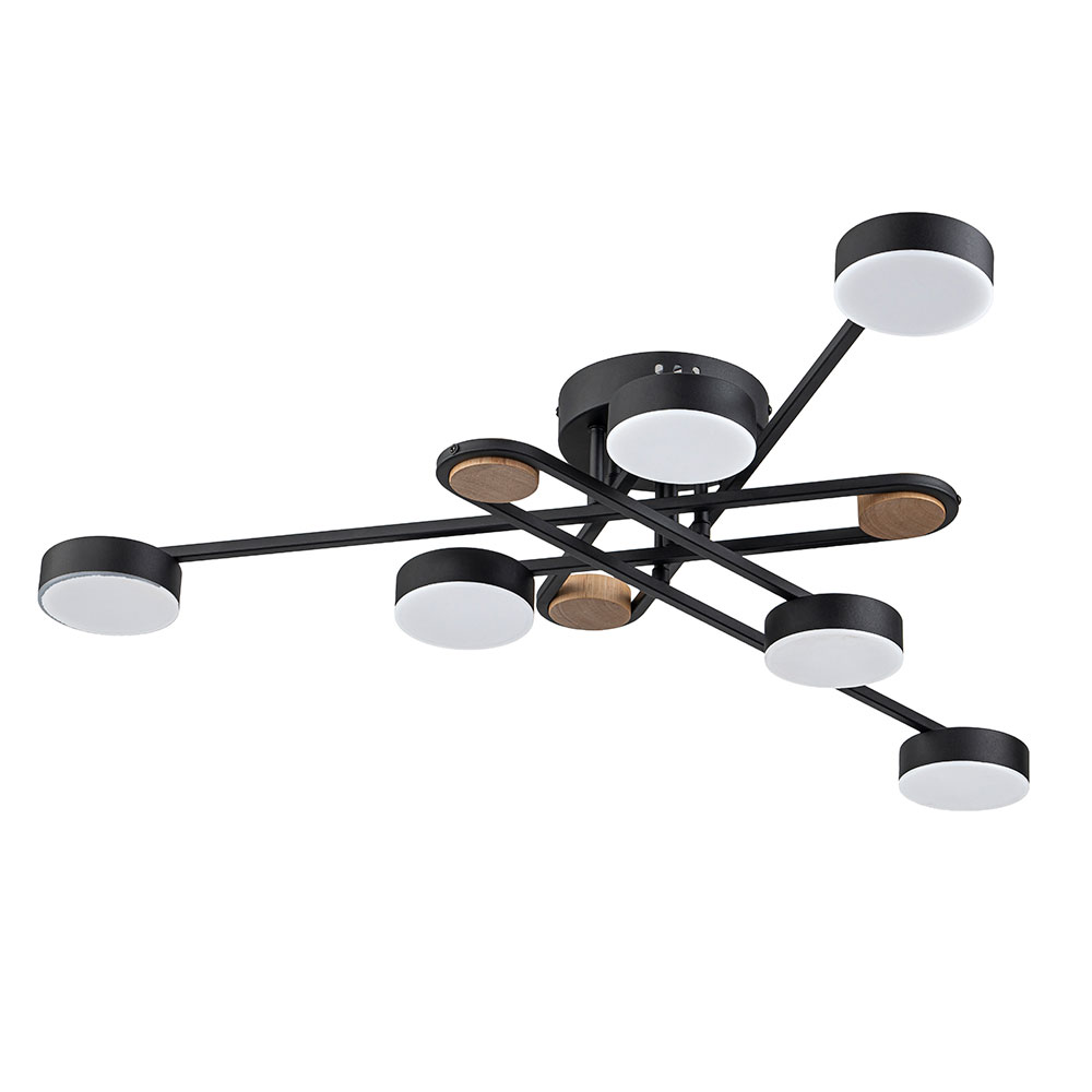 Потолочная люстра Arte Lamp TAYGETA A2455PL-6BK в строительном магазине