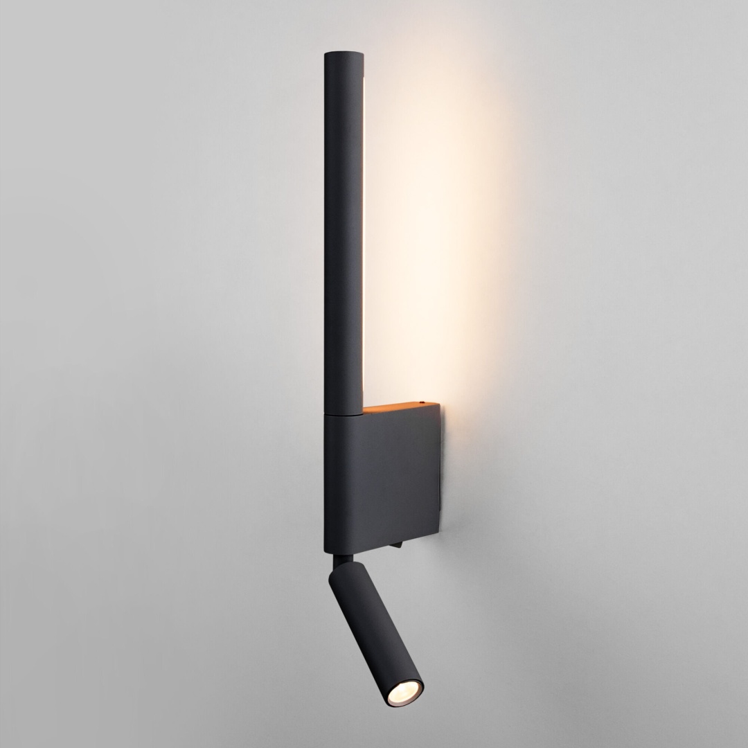 Настенный светодиодный светильник Sarca LED 40111/LED черный в строительном магазине