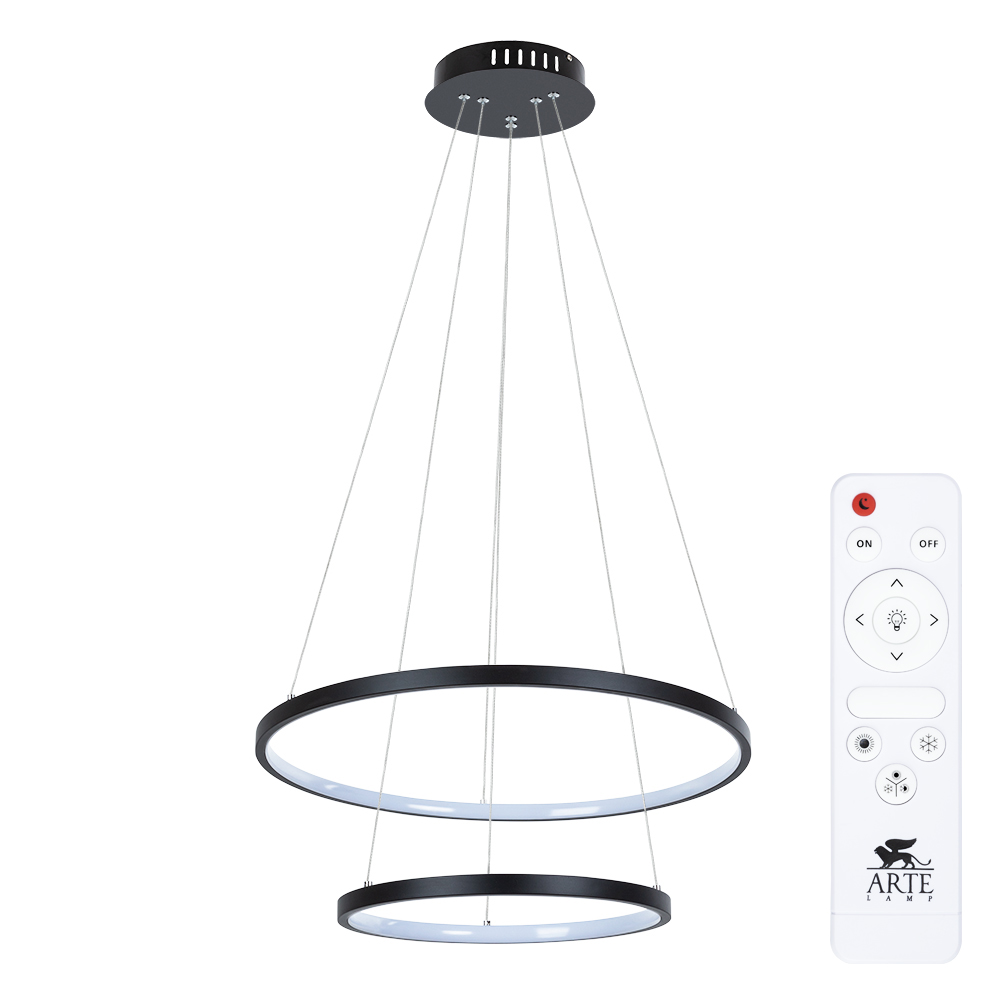 Подвесная люстра Arte Lamp FRODO A2197SP-2BK в строительном магазине