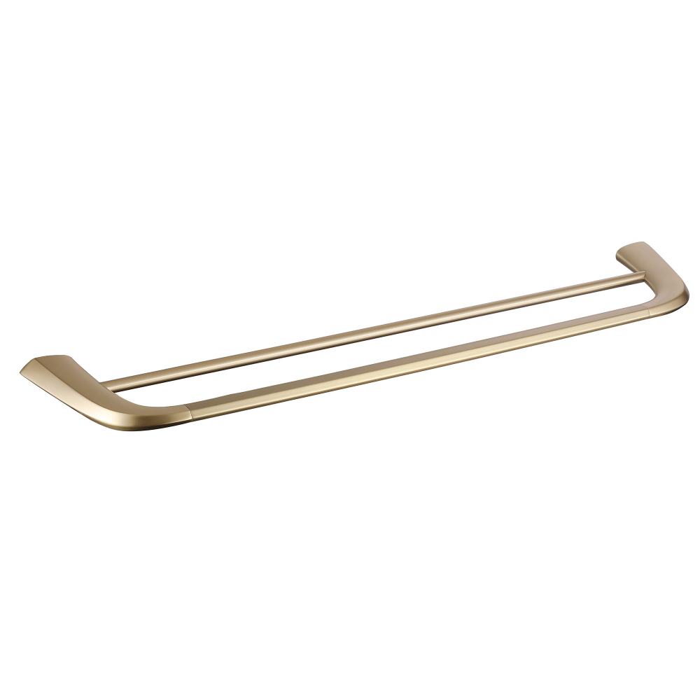 Полотенцедержатель двойной ABBER Nord AA1553G золото матовое в строительном магазине