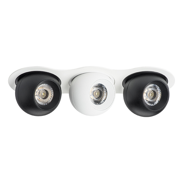 i636746474 Светильник INTERO LED 9W*3 850LM*3 24G БЕЛЫЙ/ЧЕРНЫЙ 4000K (217636+217074+217064+217074) в строительном магазине