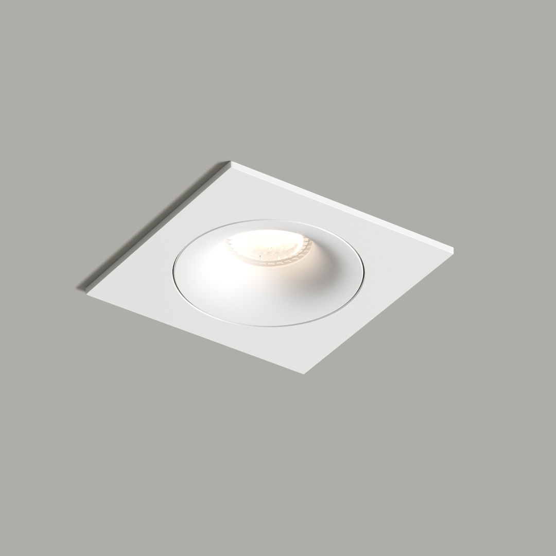 DK2121-WH Встраиваемый светильник, IP 20, 50 Вт, GU10, белый, алюминий в строительном магазине