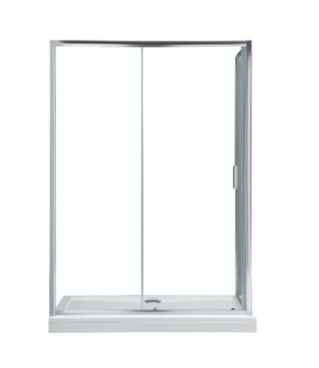 Душевая дверь Aquanet SD-1400A 140, прозрачное стекло в строительном магазине