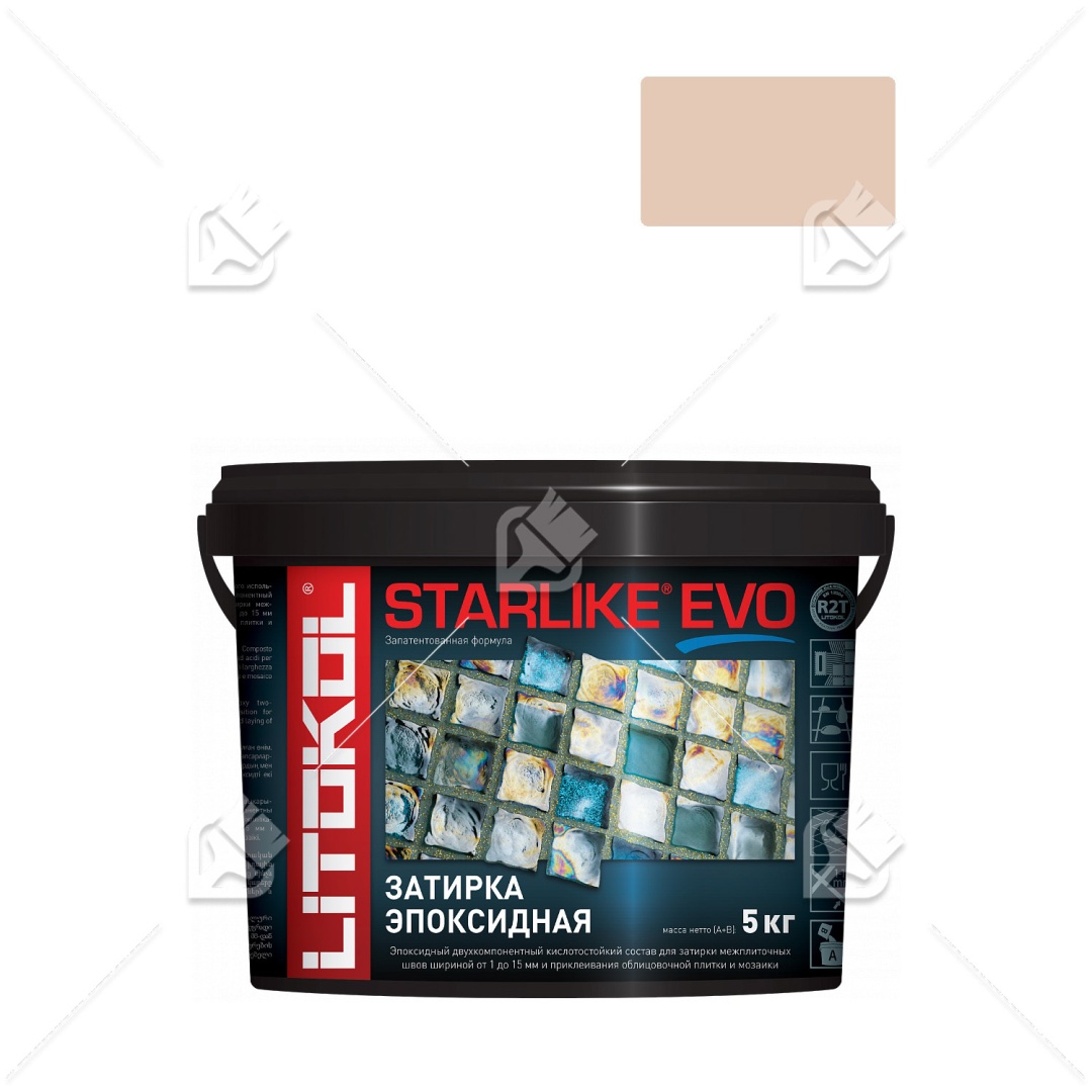 Затирка Litokol Starlike Evo S.208 песочный 5кг