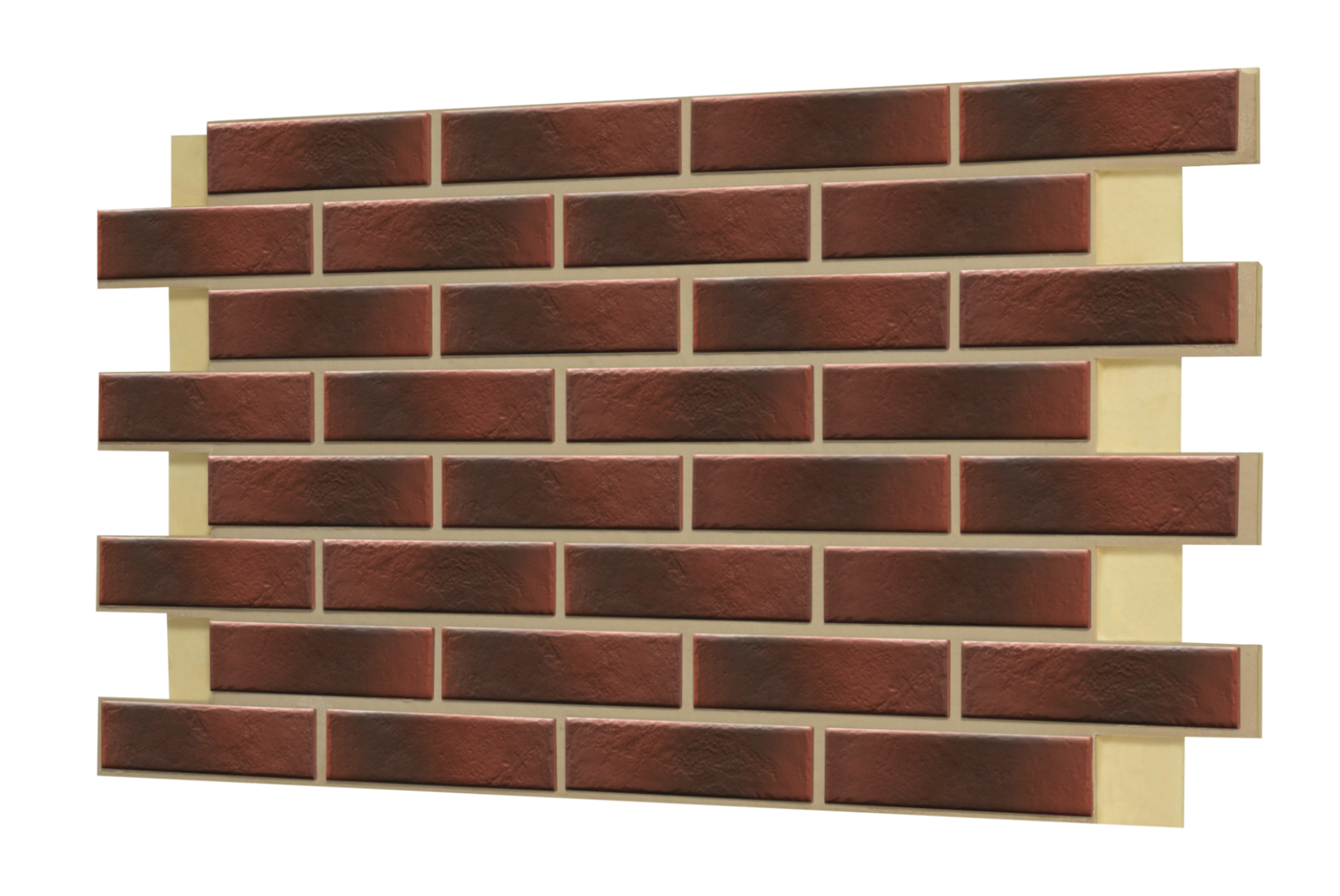 Термопанель ППУ Cerrad Old Castle Red 102,8 x 61,6