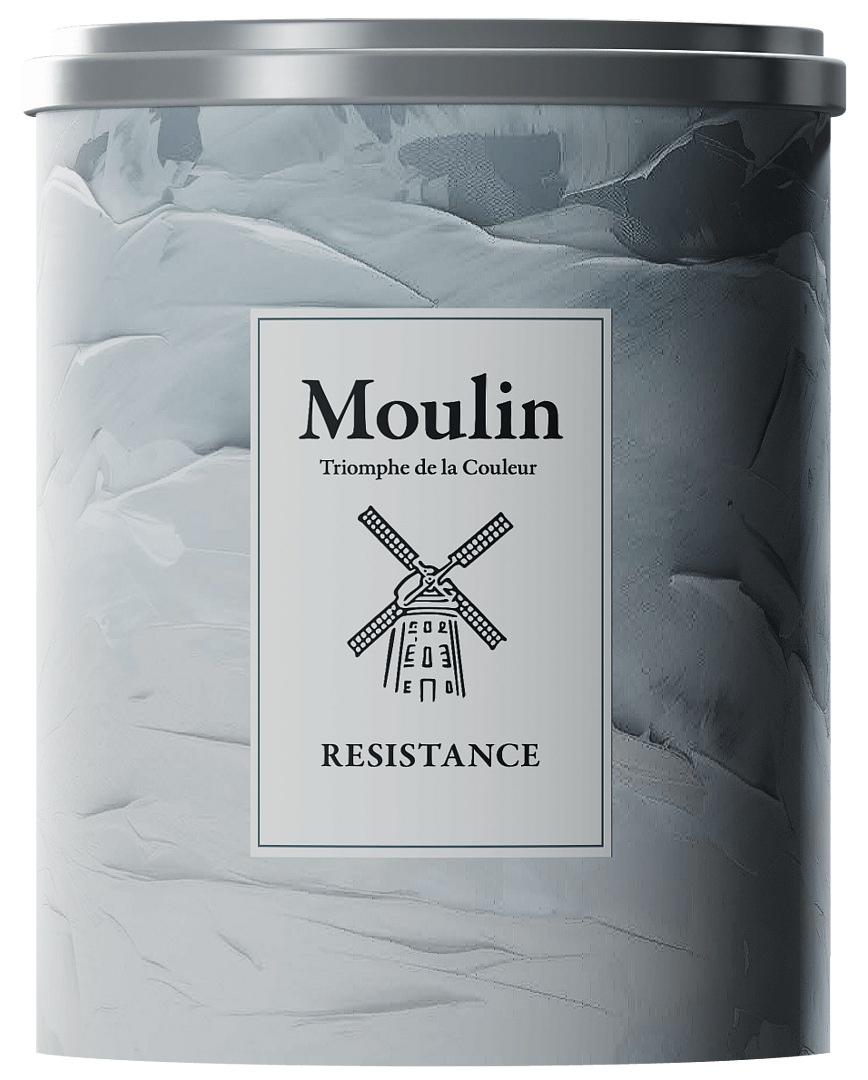 Грунт-краска Moulin Resistance (Мулен) акриловая кроющая на водной основе 9л