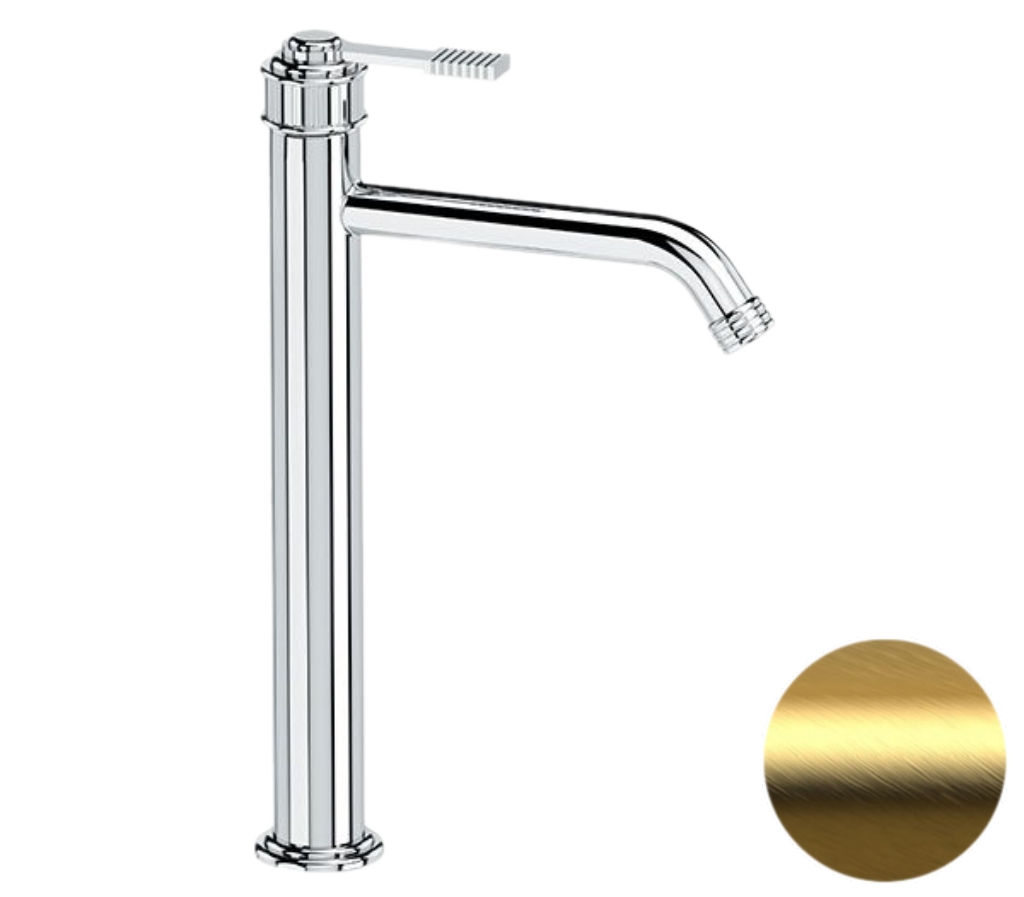 Смеситель для раковины Remer Atelier AL11LXLBG, золото брашированное в строительном магазине