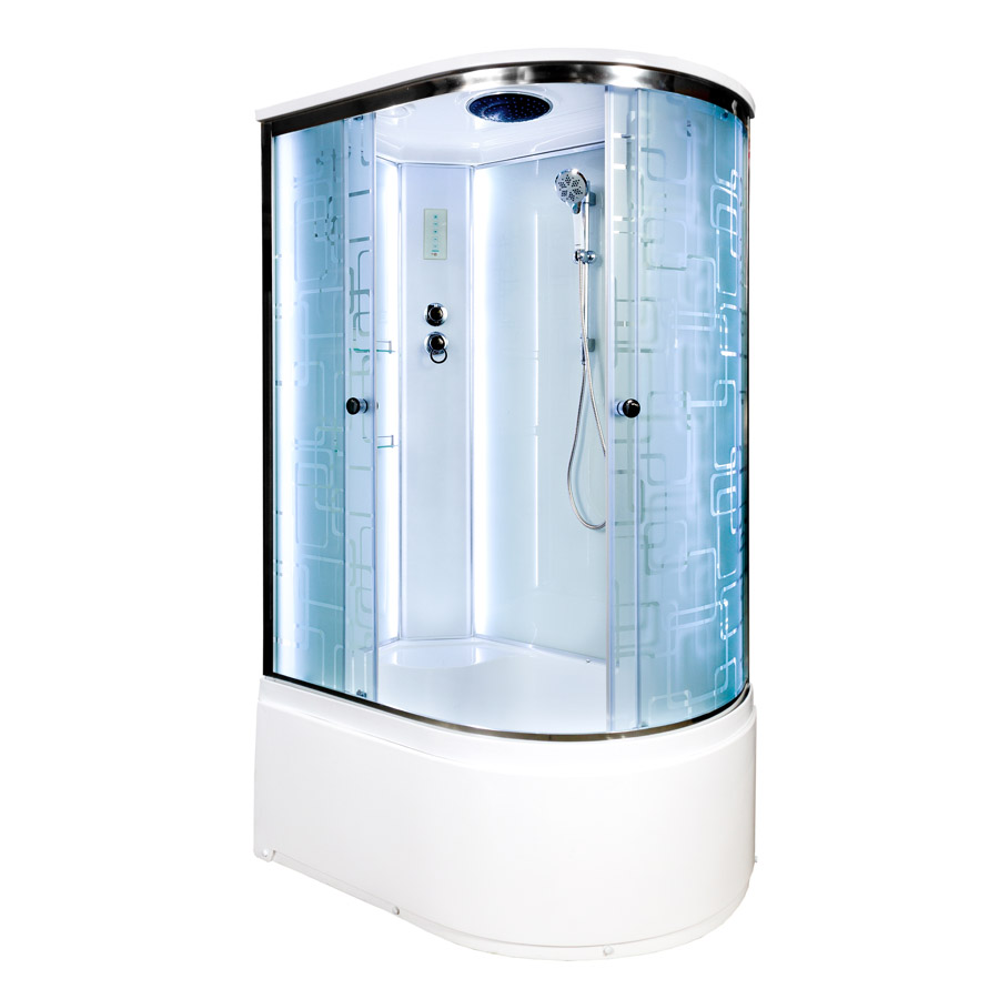 Душевая кабина Deto EM4512 L LED в строительном магазине