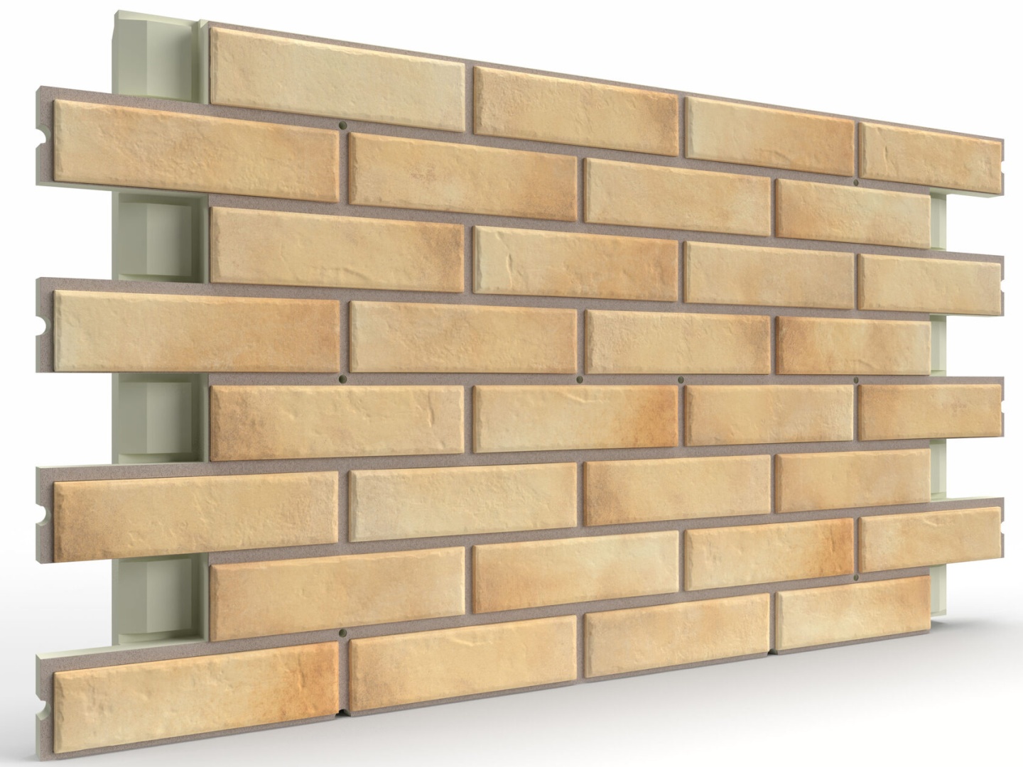 Термопанель ППУ BestPoint Retro Brick Salt 102,8 x 61,6