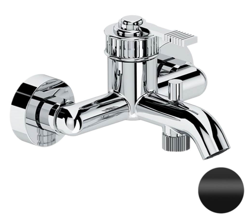 Смеситель для ванны Remer Atelier AL05NO, черный матовый в строительном магазине