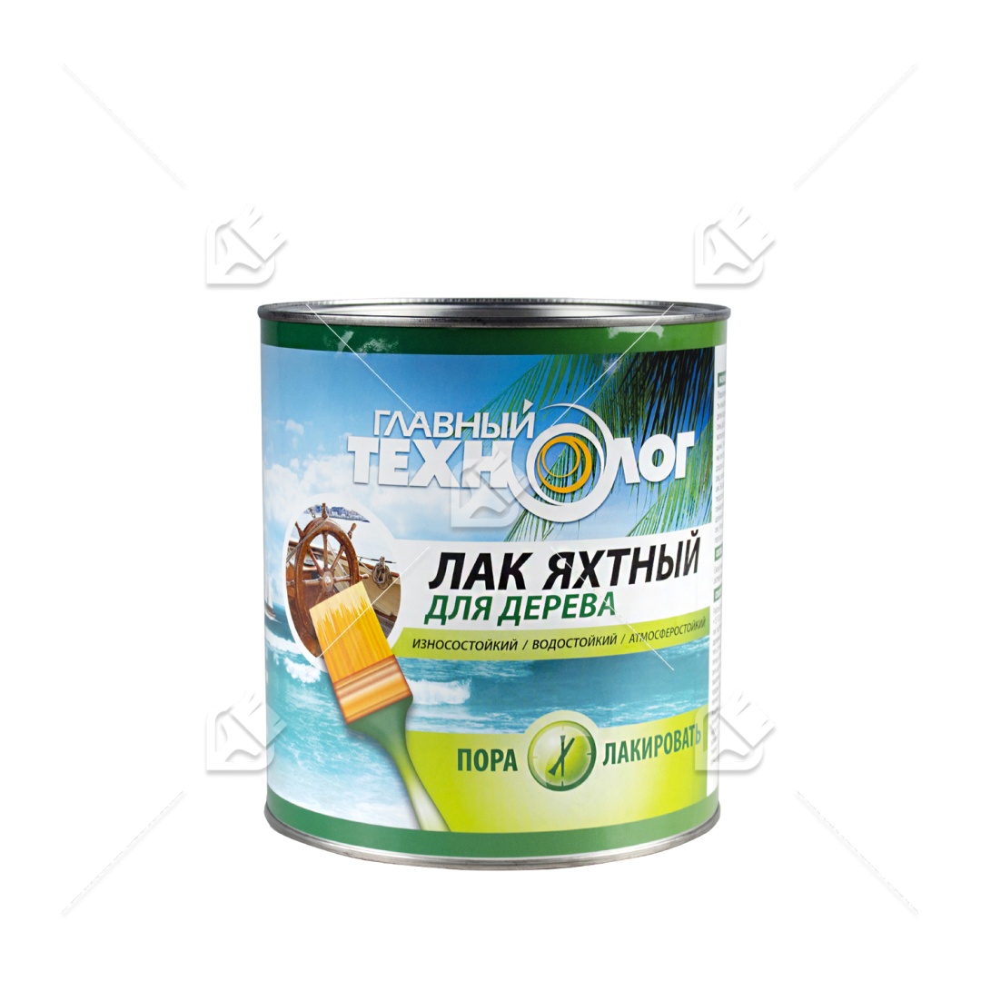 Лак Главный Технолог яхтный алкид-уретан полуматов 2,7л. в строительном магазине