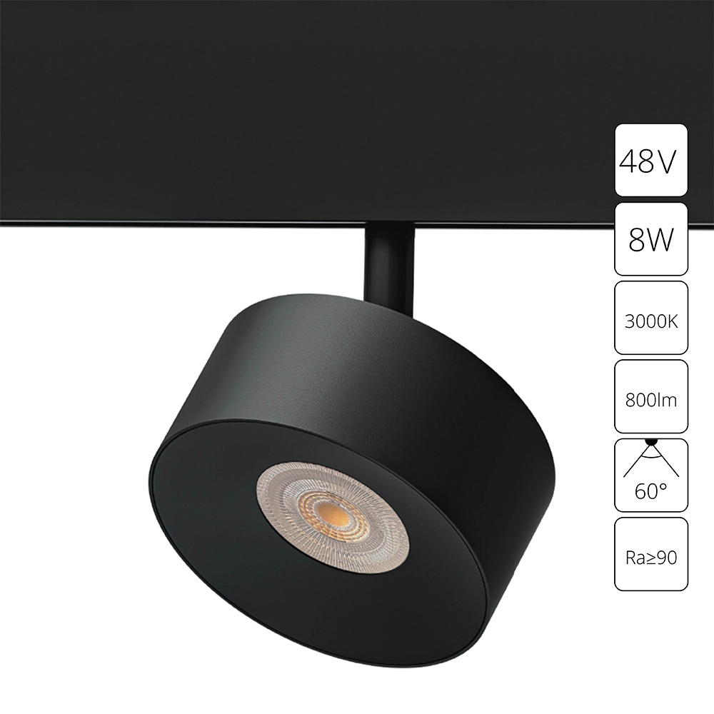 Магнитный трековый светильник Arte Lamp LINEA A4781PL-1BK в строительном магазине