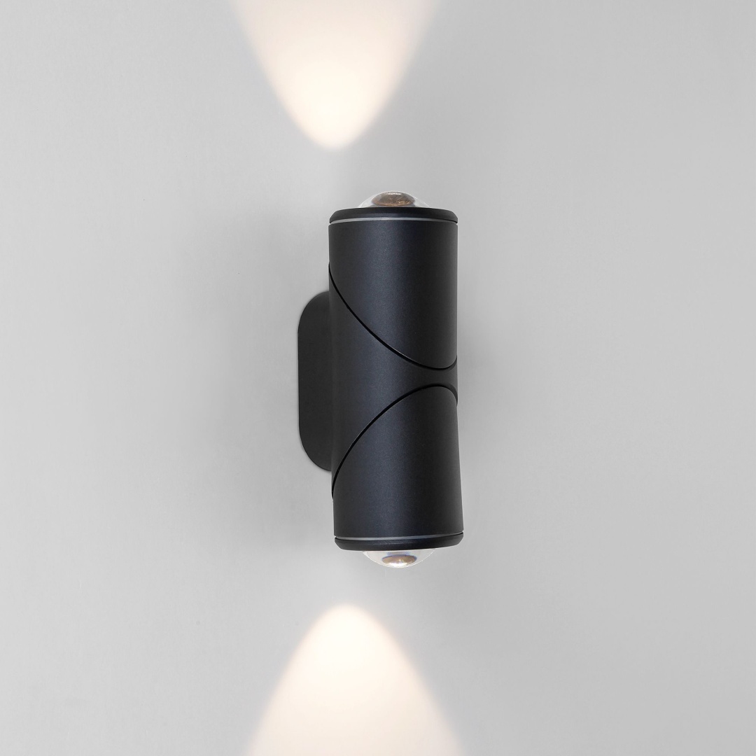 Уличный настенный светодиодный светильник GIRA D LED IP54 35127/D черный в строительном магазине