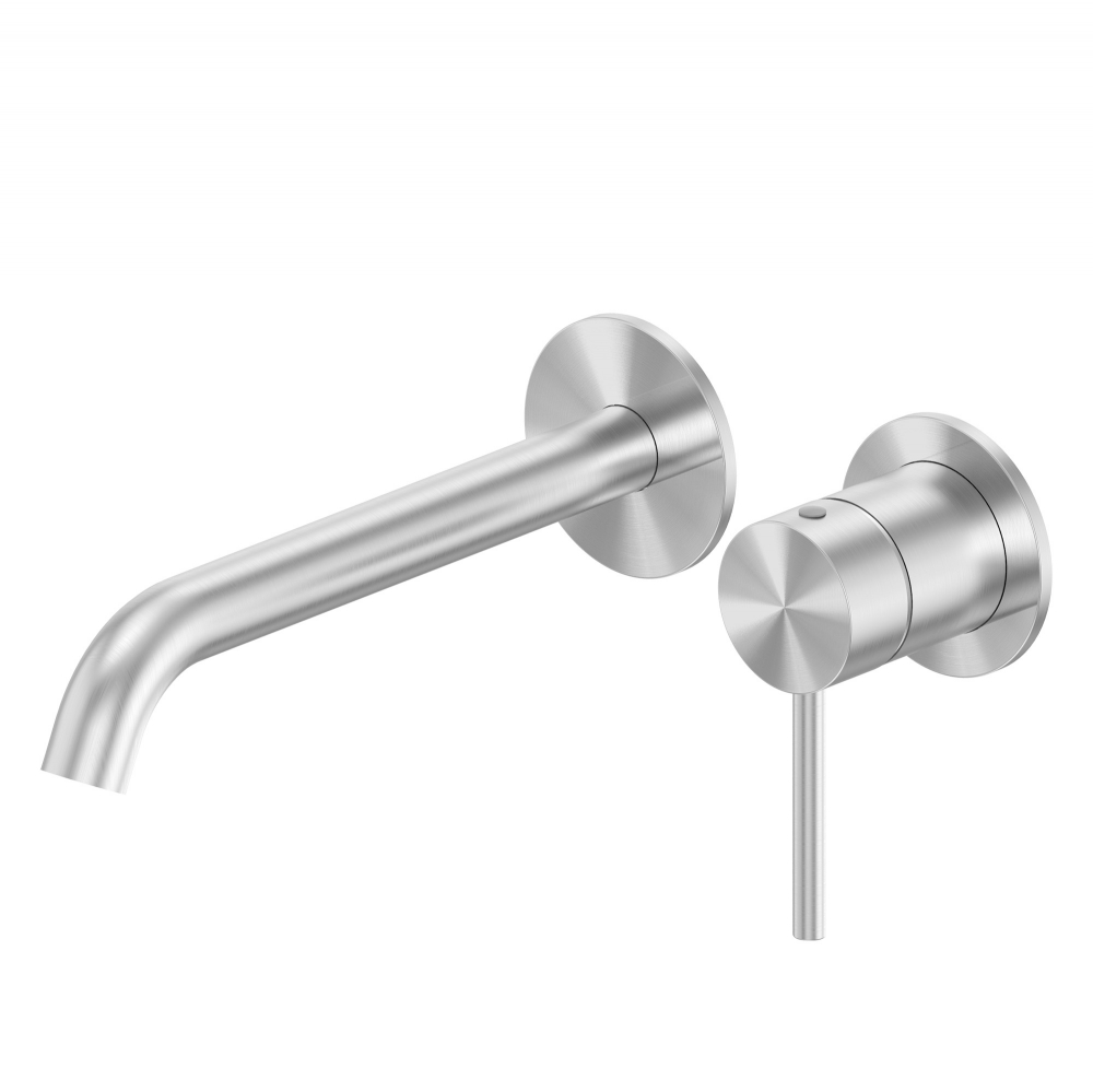 Смеситель ABBER Wasser Kreis 316 AF8112BST-M для раковины скрытого монтажа, брашированная сталь в строительном магазине