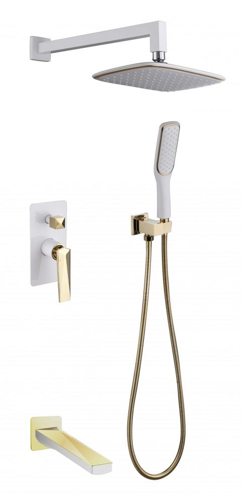 Душевая система Boheme Venturo 384-W-2 с изливом в строительном магазине