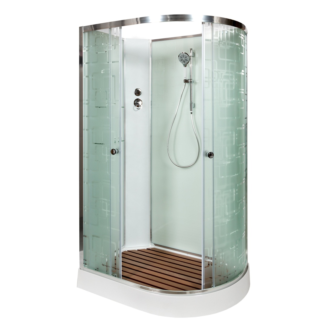 Душевая кабина Deto EM 1511 L N без крыши в строительном магазине