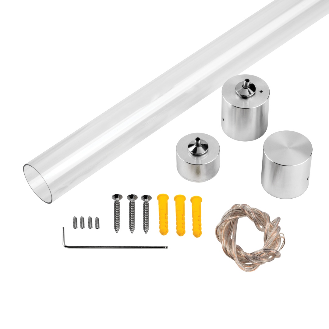 442892 Комплект вертикального крепежа одиночный PROFILED к профилю 4428хх (D28) в строительном магазине