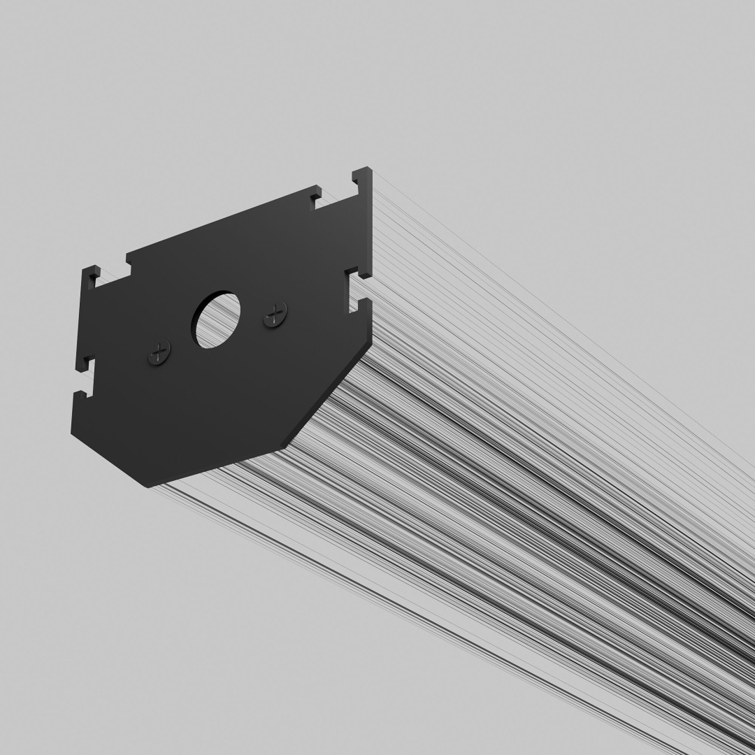 Slim Magnetic Заглушки для шинопровода в натяжной потолок 85204/00 черный 2 шт. 85206/00 в строительном магазине