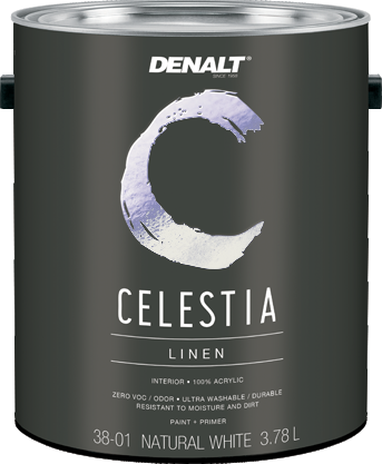 Краска для стен акриловая Denalt Celestia Linen 38-01 матовая в строительном магазине